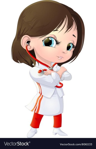 Медсестра рисунок прикольный