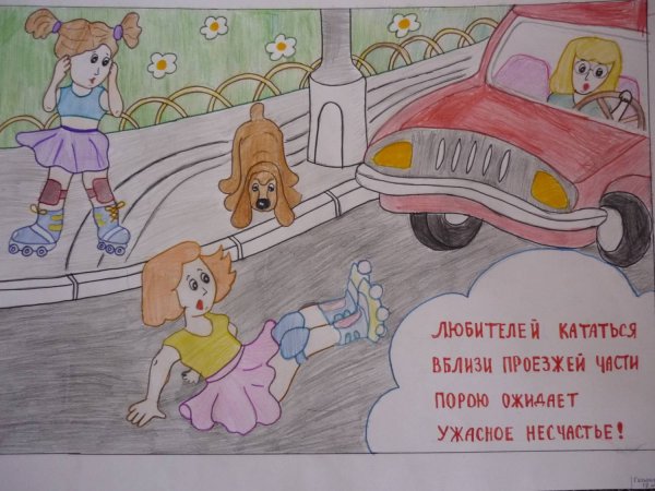 Рисунки правил дорожного движения