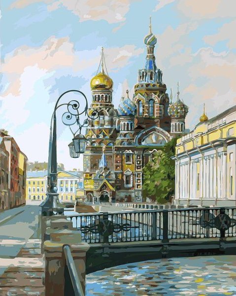 Картина собор Спаса на крови