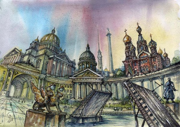 Питер иллюстрации