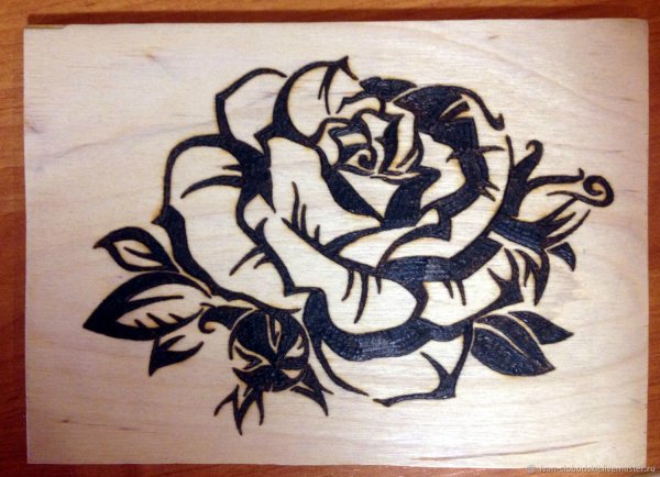 Выжигание и роспись по дереву