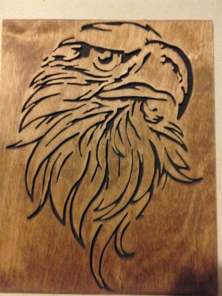 Волк для выжигания по дереву