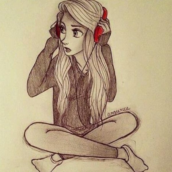 Скетчи девушек