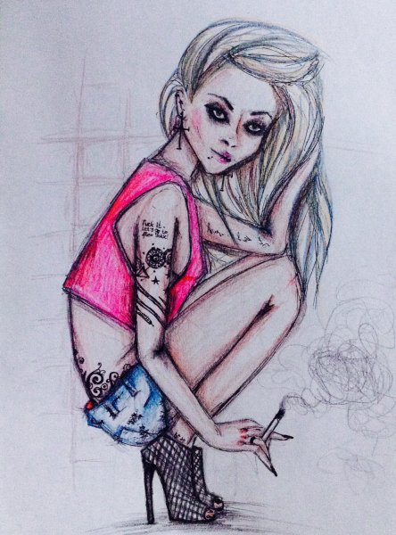 Подросток иллюстрация