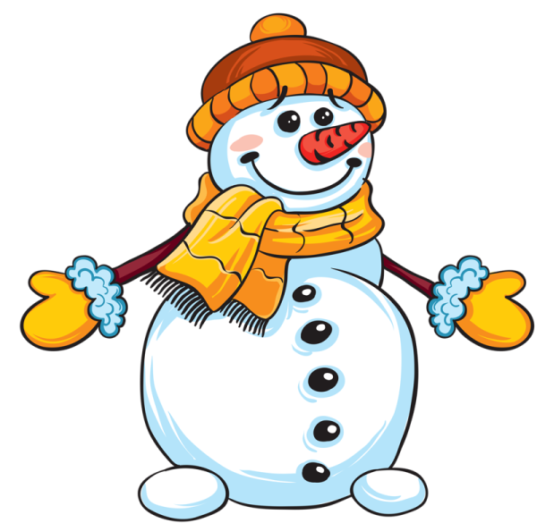 Новогодний Снеговик