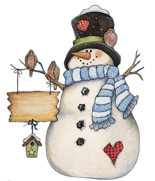 Веселый Снеговик