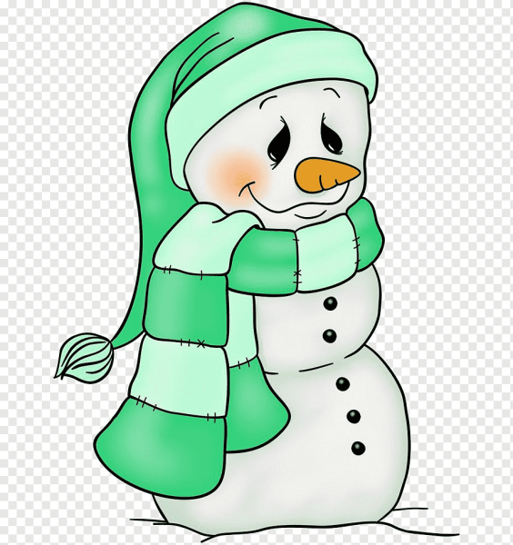 Новогодний Снеговик