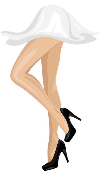 Туфли женские с ногами мультяшные