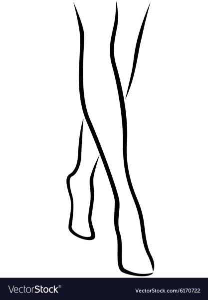 Очертание ноги