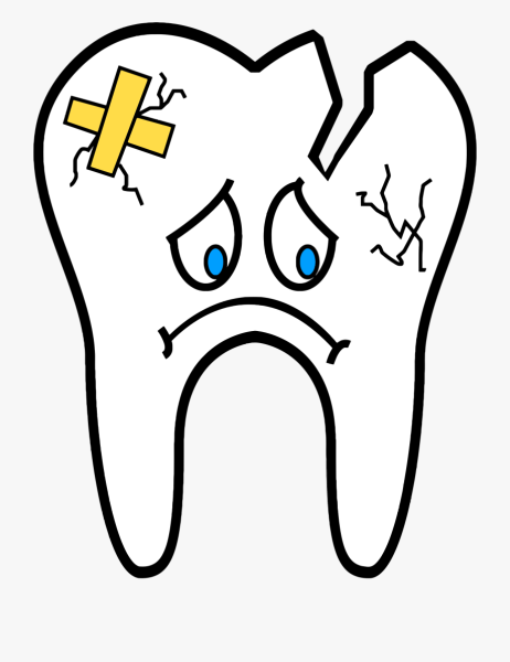 Улыбка мультяшная