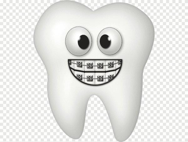 Улыбающийся зубик