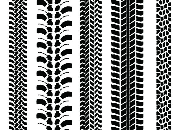 След от протектора
