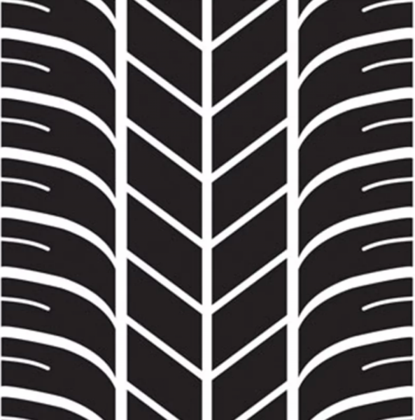 Отпечаток протектора шины