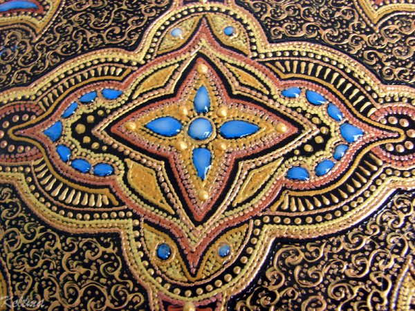 Открытки с восточным орнаментом