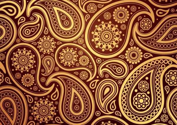 Бута азербайджанский узор вектор