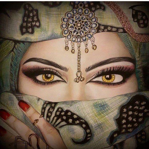 Арабский макияж Жади