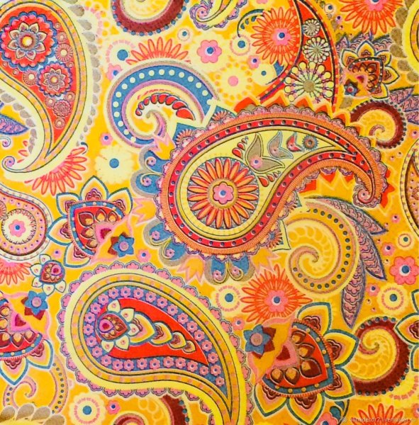 Восточные мотивы в орнаменте