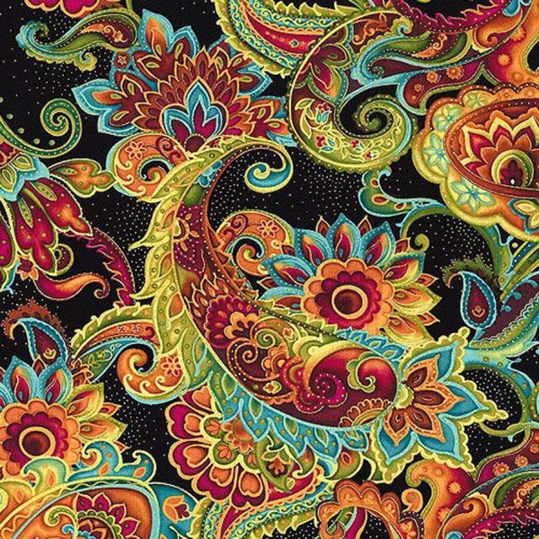 «Индийский или турецкий огурец» (пейсли, Бута)