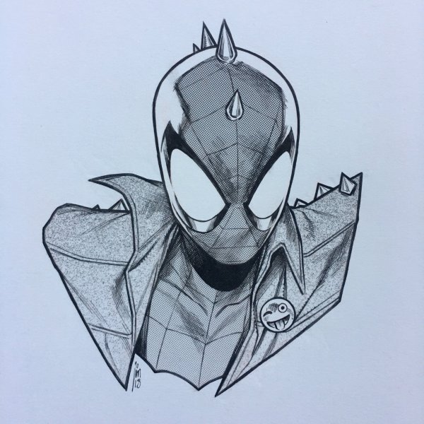 Рисунки карандашом Марвел