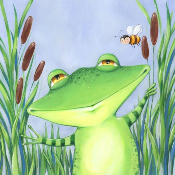 Лягушонок иллюстрация