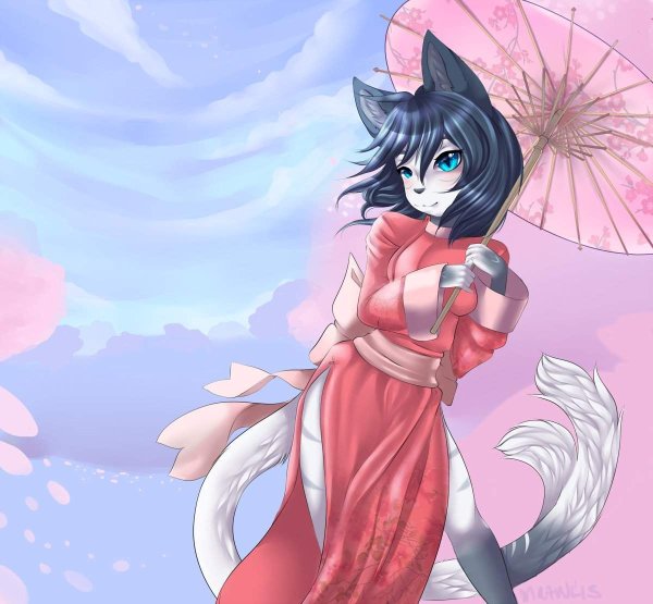 Фурри Селена лиса