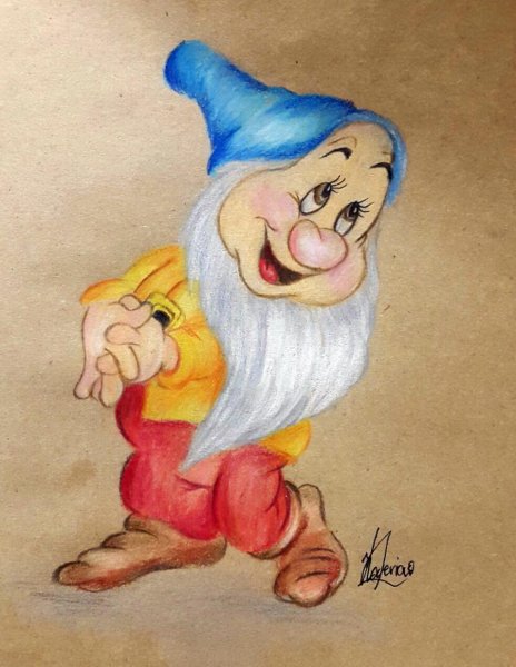 Гном рисунок