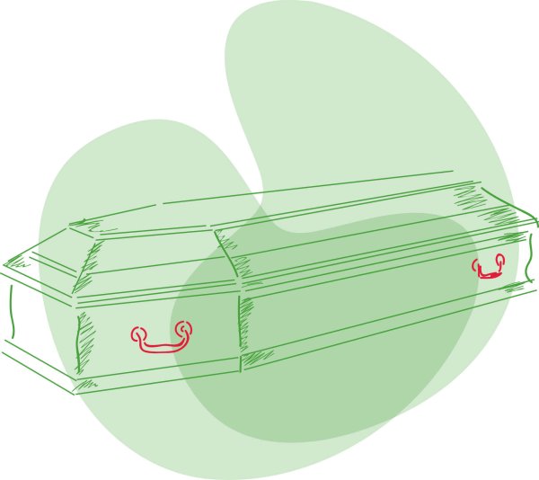 Раскраска Хрустальный гроб