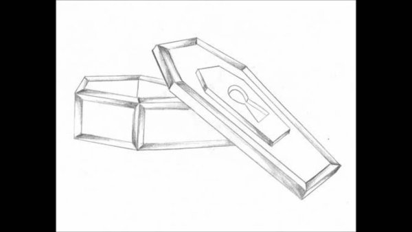 Гроб карандашом