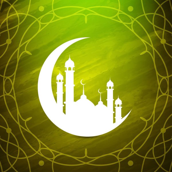 Полумесяц с мечетью