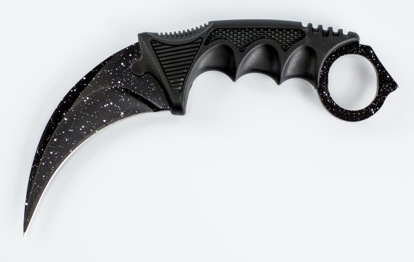 Керамбит черная паутина