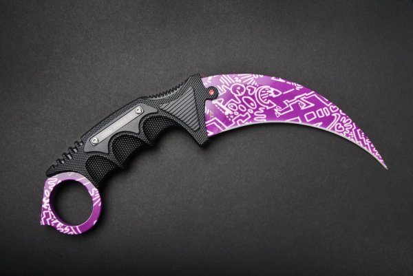 Нож коготь ультрафиолет