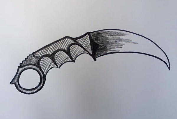 2 Ножа КЕРАМБИТА из КС го