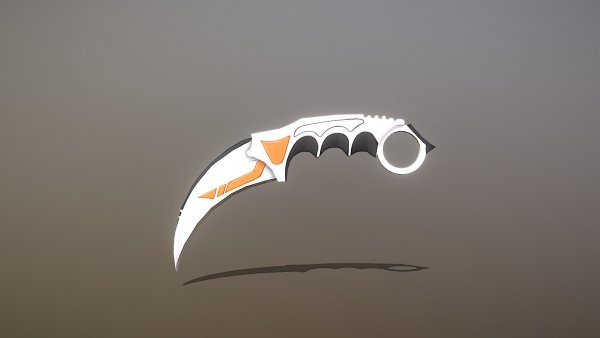 Керамбит Азимов в КС го