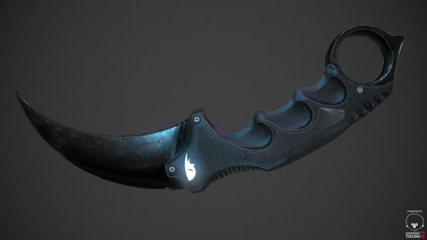 Керамбит Голд стандофф 2