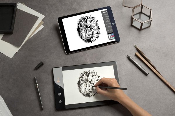 Скетчи на планшете арт
