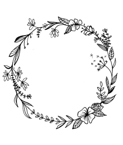 Венки для рисования