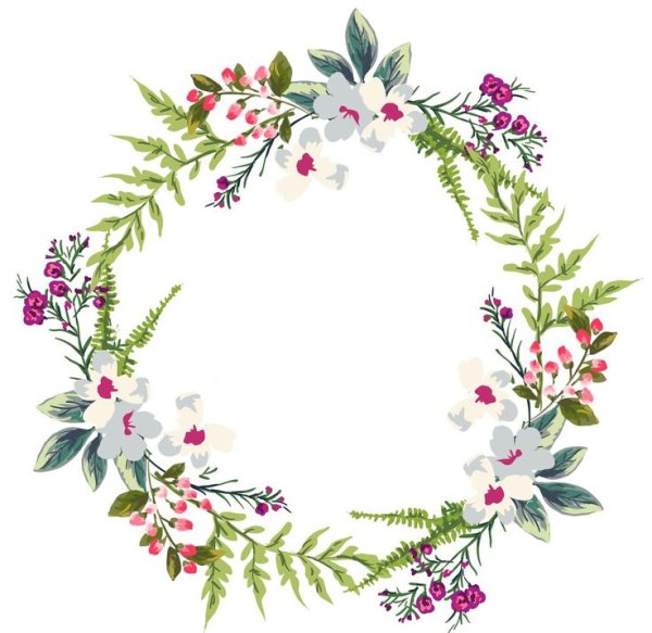 Круглая рамка