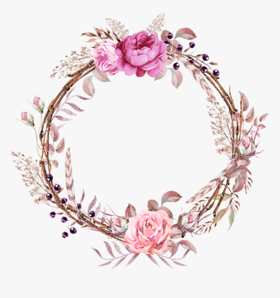 Венок карандашом