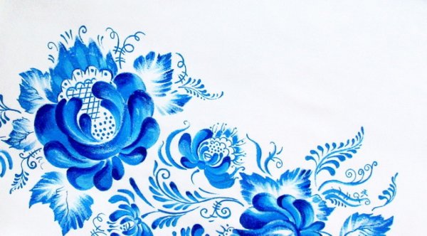 Гжель,Гжельская роспись