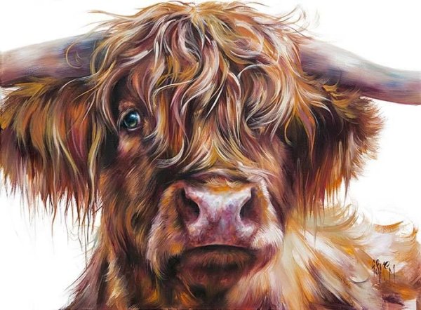 Бычок картина