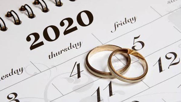 Красивые даты для свадьбы в 2020 году
