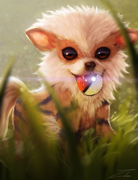 Милые животные арт