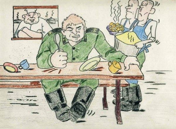 Армейские рисунки