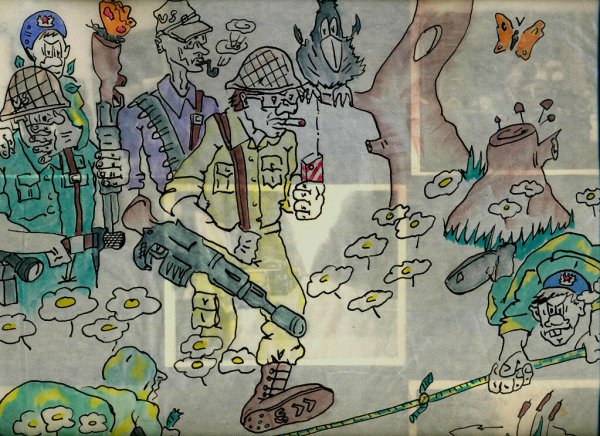 Калька из дембельских альбомов