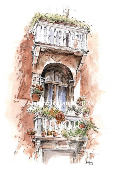 Балкон мультяшный