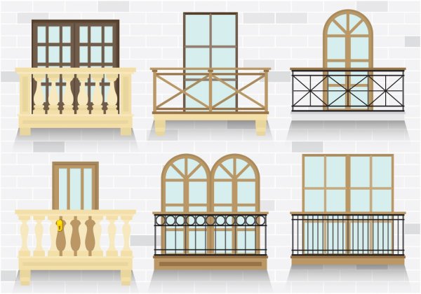 Зарисовки элементов архитектуры