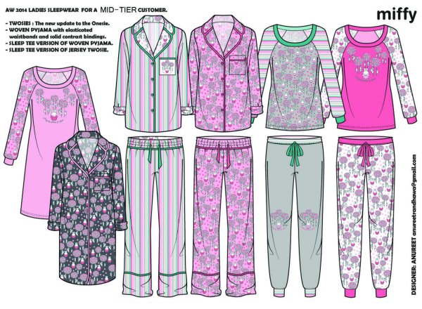 Пижама рисунок