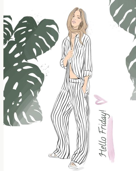 Эскизы домашней одежды