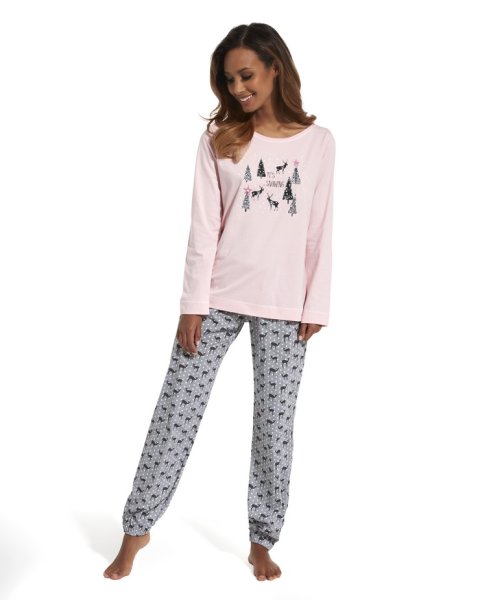 Imprelly 1551122 пижама женская комплект Pajamas Laura серый с розовым (m)