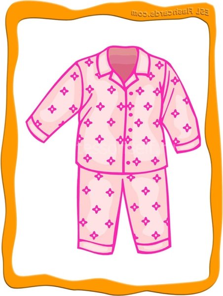 Пижама на прозрачном фоне